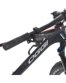 Bicicleta Oggi Agile Pro XT 2024 Cinza e Vermelho