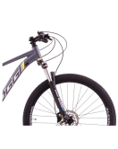 Bicicleta Oggi Big Wheel 7.1 Cues Amarelo e Cinza