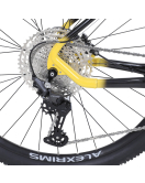 Bicicleta Oggi 7.2 Shimano Deore 12V 2024 Preto e Amarelo