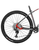 Bicicleta Oggi 7.2 Shimano Deore 12V 2024 Vermelho e Cinza