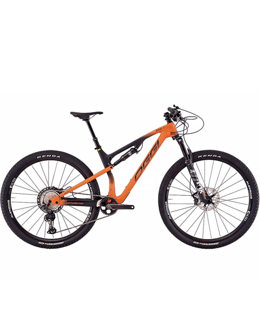 Bicicleta Oggi Cattura Pro T20 XT Preto e Laranja