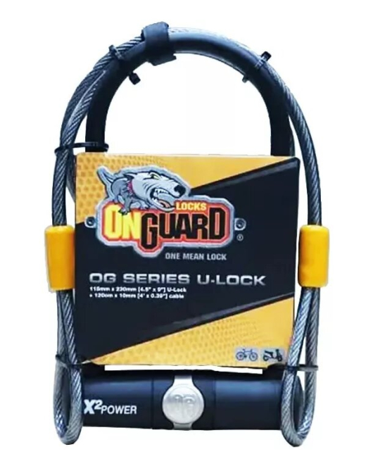 Cadeado OnGuard Neons 5801 U-Lock + Cable