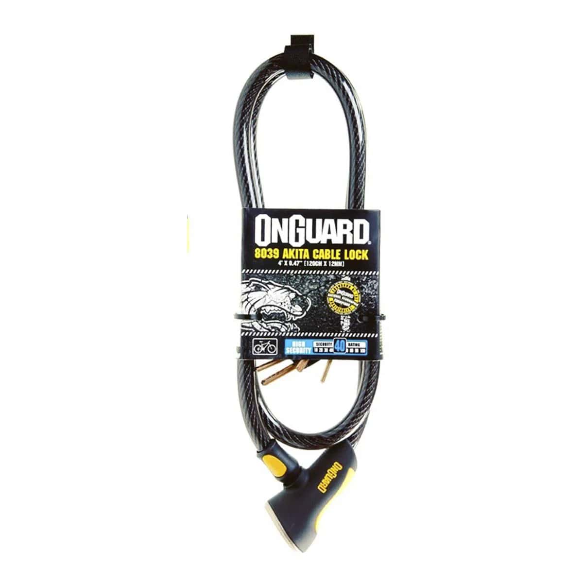 Cadeado Onguard Akita Cable Lock